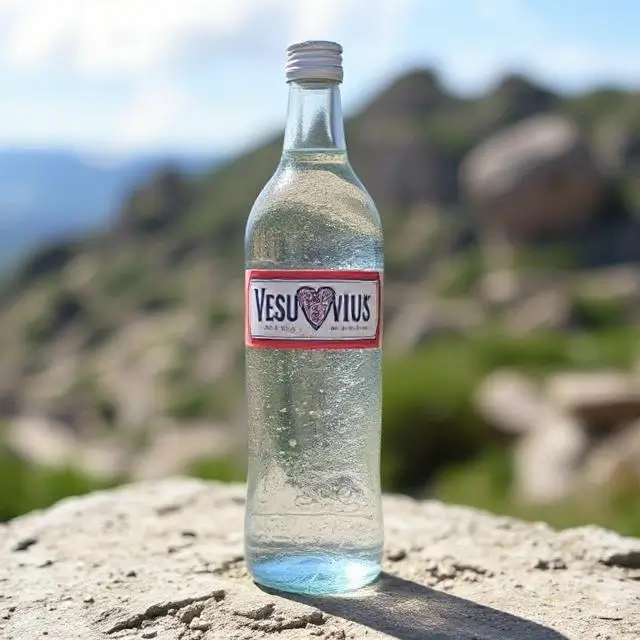 Bottle of Vesuvius Still Mineral Water